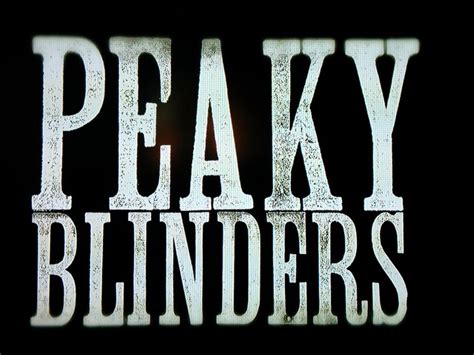 Peaky Blinders Fonts In Use