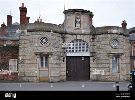 The Dana Prison Entrance Shrewsbury Stock Photo Alamy