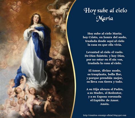 An Image Of The Virgin Mary Surrounded By Angels In Blue And White