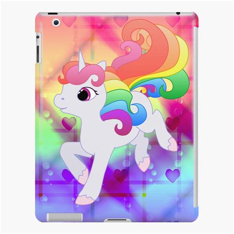 Cute Baby Rainbow Unicorn Ipad Case And Skin For Sale By Lyddiedoodles