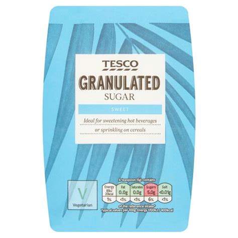Tesco Granulated Sugar 1kg Tesco Groceries