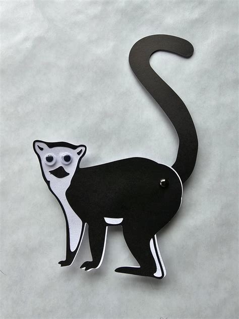 Fields Of Heather Cricut Kids Craft Lemur With Moving Tail