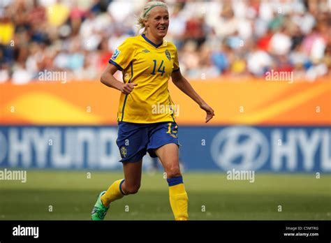 Josefine Oqvist Of Sweden In Action During The 2011 Fifa Womens World Cup Third Place Soccer