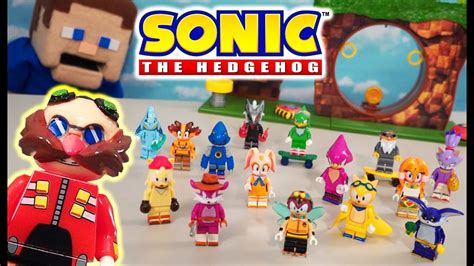 Sonic The Hedgehog Lego 2021 Set Series 2 And 3 Mini Figures Blind Bag