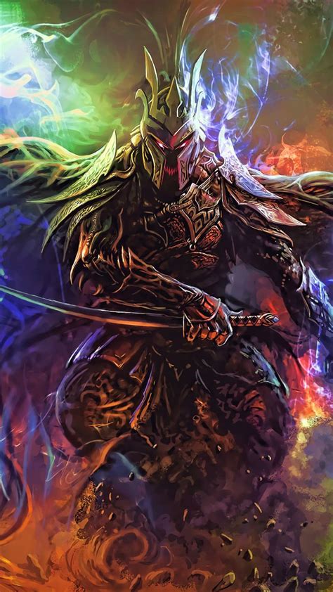Fantasy Art Warrior 720x1280 Wallpaper Dark Fantasy Art Epic Art