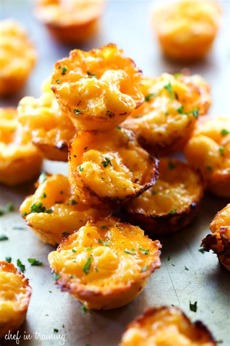 Homemade Mac And Cheese Bites Chef In Training