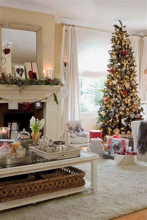 Living Room Christmas Decor Ideas Pinterest