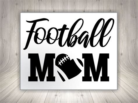 Football Mom Svg Football Mom Dxf Football Mom Png Etsy Uk