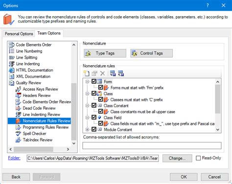 Camel case (sometimes stylized as camelcase or camelcase; Nomenclature Rules Review Options