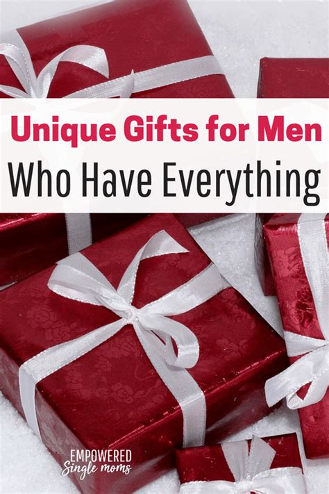 Shop a range of thoughtful christmas gifts for that one person who you always struggle to buy a present for. Unique Gifts for Men Who Have Everything, Birthday ...