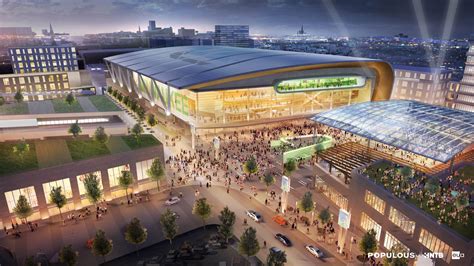 Milwaukee Bucks Unveil New Arena Design Populous
