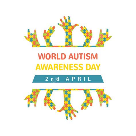 World Autism Awareness Vector Hd Images Abstract Vector World Autism