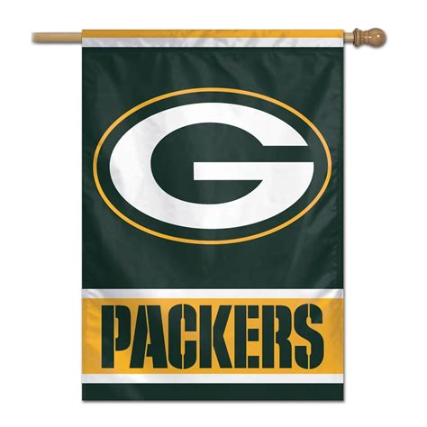 Nfl Green Bay Packers Prime 27 X 37 Vertical Banner