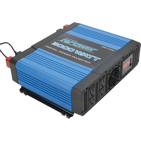 Npower Portable Digital Power Inverter — 3000 Watts Modified Sinewave Northern Tool Equipment
