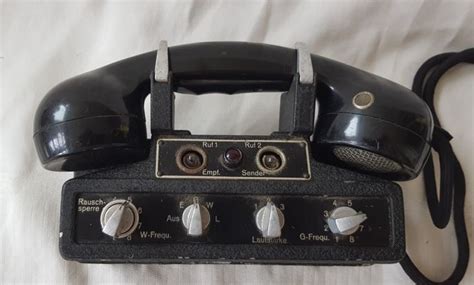 First Car Phone 1952 Siemens 1956 1 Item Catawiki