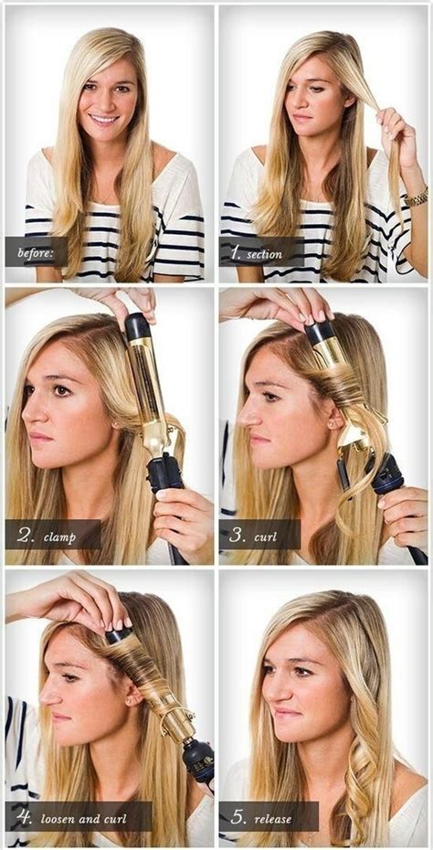 Easy Way To Curl Your Hair With Curling Iron