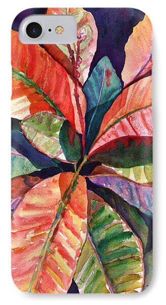Colorful Tropical Leaves 1 Painting By Marionette Taboniar