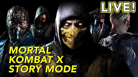 Mortal Kombat X Story Mode With Tim YouTube