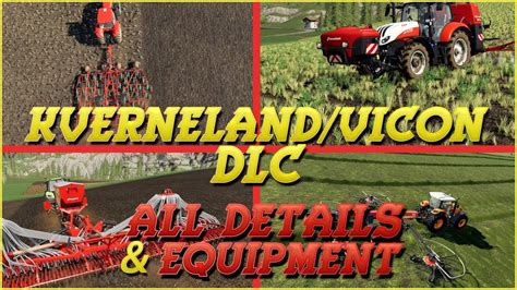 Kverneland And Vicon Dlc All Details And Equipment Farming Simulator 19