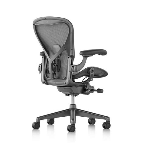 Herman Miller Aeron Remastered Seated Ergonomic Office Chairs