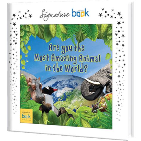 Personalized Most Amazing Animal Childrens Book