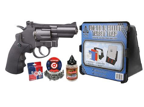 Crosman Snr357 Co2 Dual Ammo Full Metal Revolver Kit Air Guns