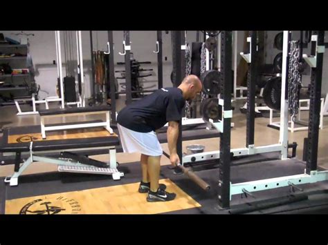 Bent Supinated Barbell Row Youtube