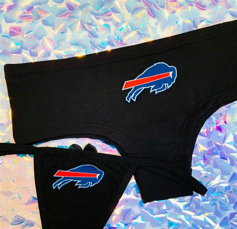 Buffalo Bills Thong Panty Panties Underwear Undies Lingerie Etsy