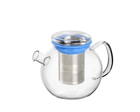 Bule De Vidro Azul All In One Teapot Bubble 800ml