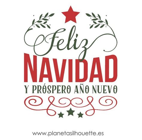 Feliz Navidad Y Próspero Año Nuevo Planeta Silhouette Christmas