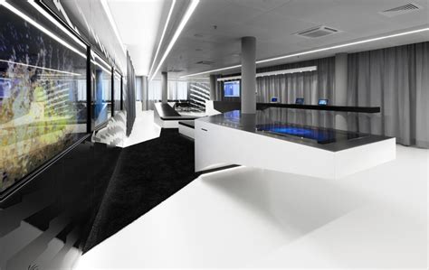 Futuristic Office Decor Schemeinterior Design Ideas