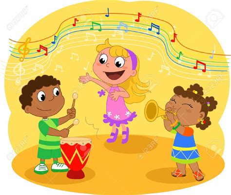 Kids Singing Stock Illustrations Cliparts And Royalty Free Kids Music