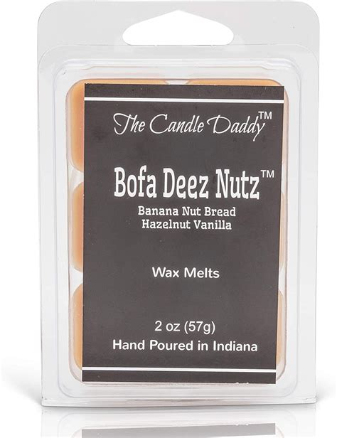 The Candle Daddy Bofa Deez Nutz Banana Nut Bread Maximum Scented Wax