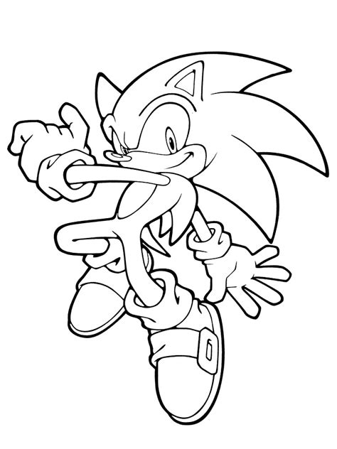 Dibujos Para Pintar Sonic Dibujos Para Pintar