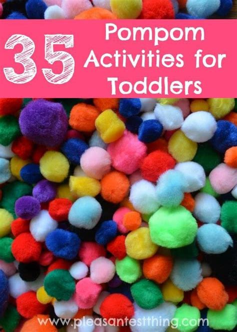 Pom Pom Toddler Activities Infant Activities Activities For Kids