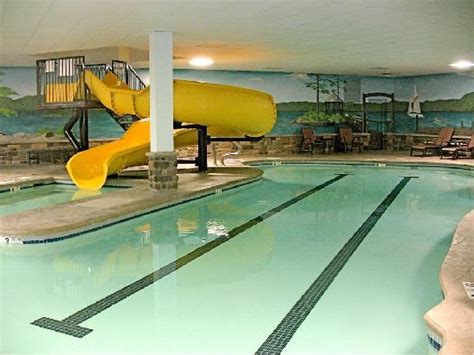 Indoor Pool And Slide Picture Of Comfort Suites Lake George Lake