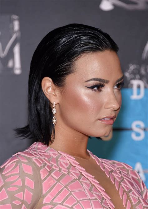 Demi spoke on audacy check in on facebook live about some of their controversies. Carpets & Candids: Demi Lovato's wet hair and blush dress ...