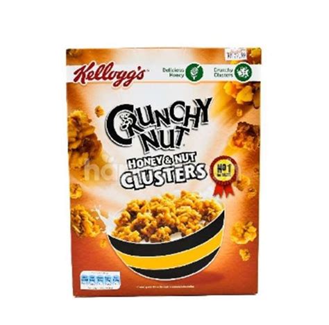 Jual Kelloggs Crunchy Nut Honey And Nut Clusters Cereal 450g Di Seller