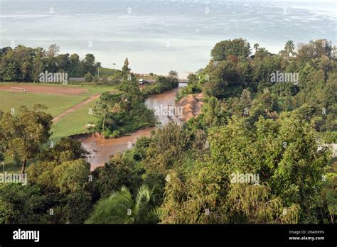 Sebeya River Entering Lake Kivu Rwanda Stock Photo Alamy