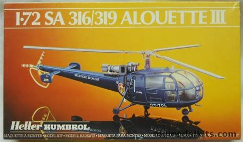 Heller 172 Sa 316 Or Sa 319 Alouette Iii French Air Force Eh 367 Parisis French Navy