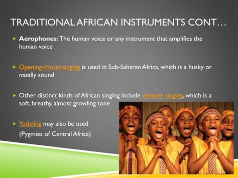 PPT - Music of Sub-Saharan Africa PowerPoint Presentation, free download - ID:6586031