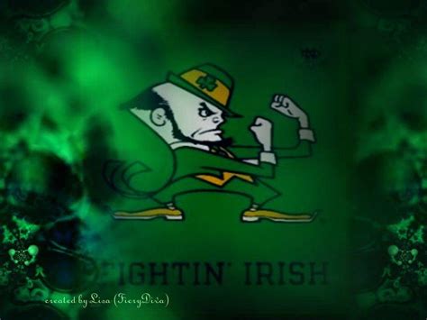 Notre Dame Fighting Irish Football Wallpapers Wallpaper Cave