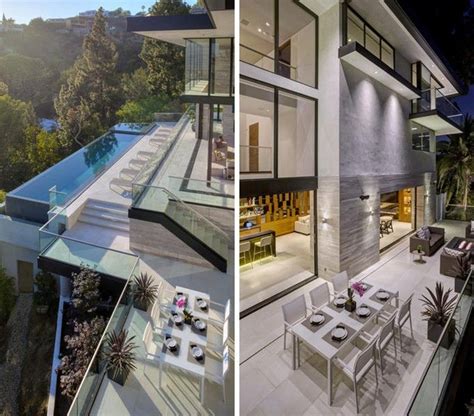 Sophisticated Hollywood Hills Home With Dramatic Views Of Los Angeles