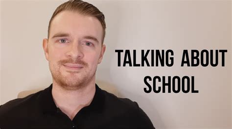Teacher Mike English Talking About School