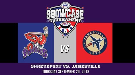 Nahl Showcase Game 2 Shreveport Mudbugs Vs Janesville Jets Youtube