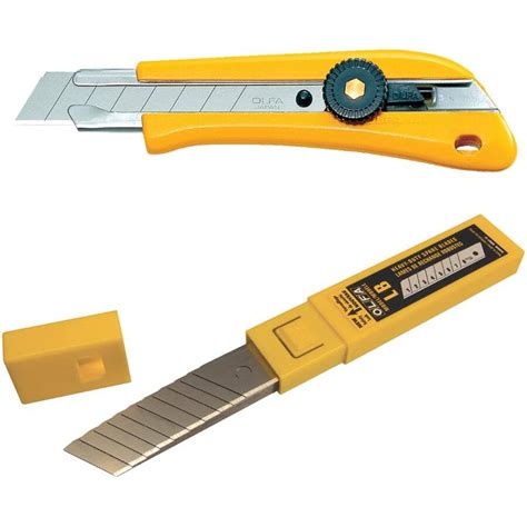 Olfa 18mm Snap Off Blade Utility Knife Home Hardware