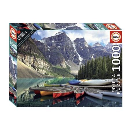 Moraine Lake Banff Alberta 1000 Piece Puzzle Toys R Us Canada