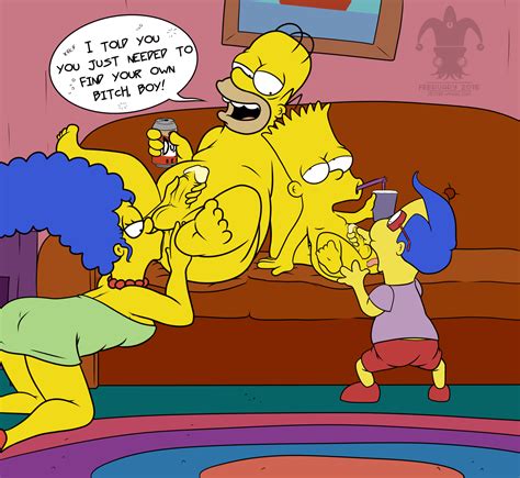 Post 1538767 Bart Simpson Blargsnarf Homer Simpson Marge Simpson Milhouse Van Houten The Simpsons