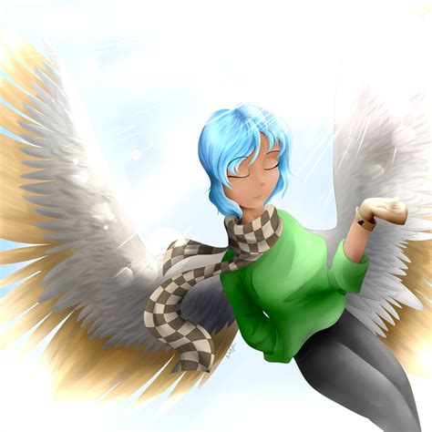 17819 Safe Artistintfighter Oc Oc Only Angel Fictional Species