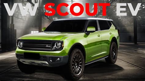 2025 2026 Scout Suv Ev First Look Volkswagen Scout New In Our Render